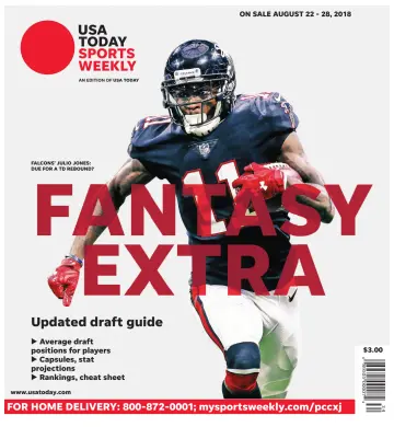 USA TODAY Sports Weekly - 22 Aug 2018