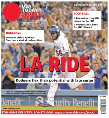 USA TODAY Sports Weekly - 26 Sep 2018