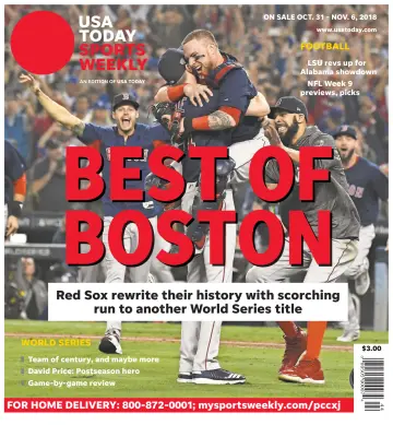 USA TODAY Sports Weekly - 31 Oct 2018