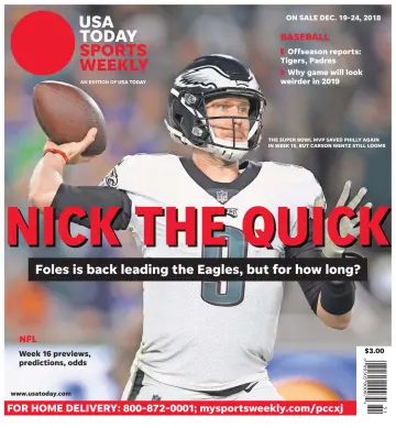 USA TODAY Sports Weekly - 19 Dec 2018