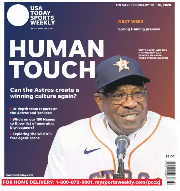 USA TODAY Sports Weekly - 12 Feb 2020