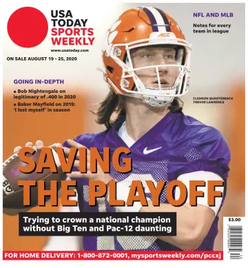 USA TODAY Sports Weekly - 19 Aug 2020
