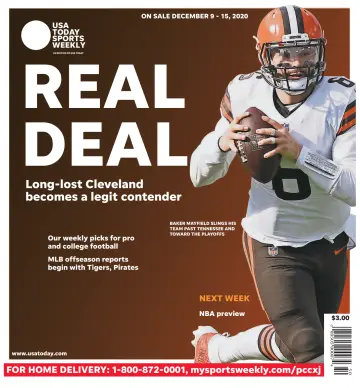 USA TODAY Sports Weekly - 9 Dec 2020