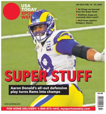 USA TODAY Sports Weekly - 16 Feb 2022