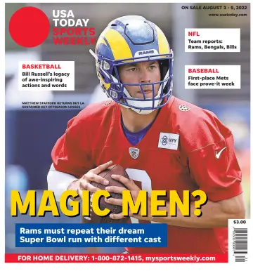 USA TODAY Sports Weekly - 3 Aug 2022