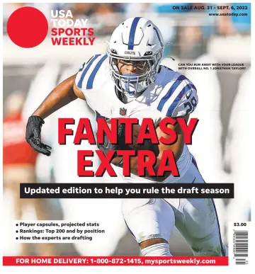 USA TODAY Sports Weekly - 31 Aug 2022