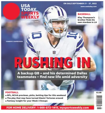USA TODAY Sports Weekly - 21 Sep 2022
