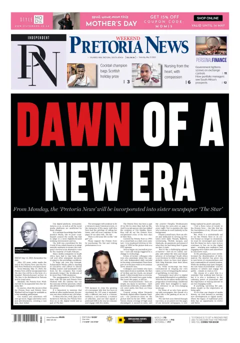 Pretoria News Weekend