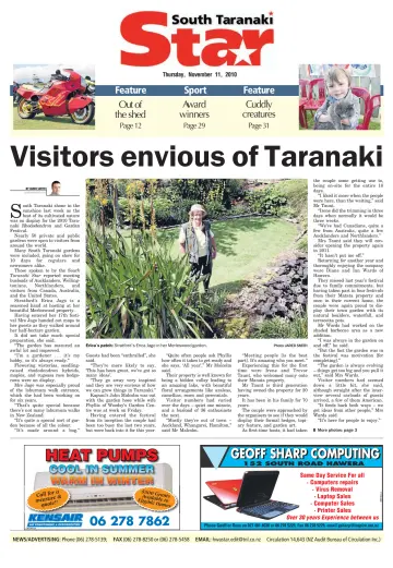 South Taranaki Star - 11 Nov 2010