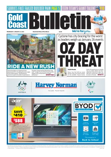 The Gold Coast Bulletin - 24 Jan 2024