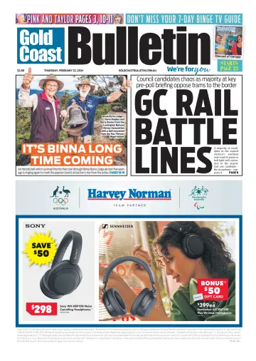 The Gold Coast Bulletin - 22 Feb 2024