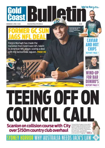 The Gold Coast Bulletin - 17 四月 2024
