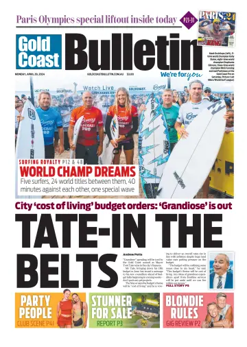 The Gold Coast Bulletin - 29 Aib 2024