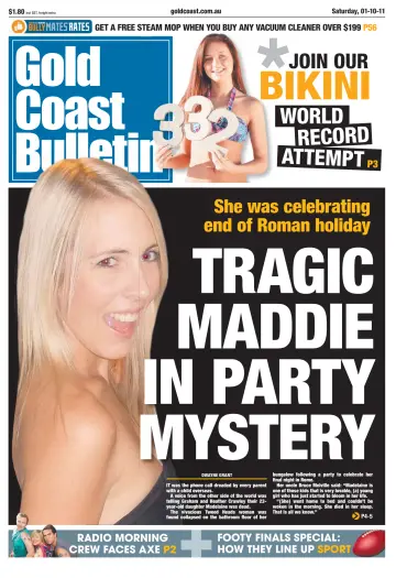 Weekend Gold Coast Bulletin - 1 Oct 2011