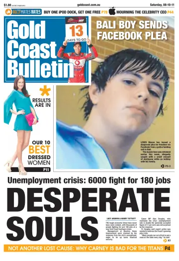 Weekend Gold Coast Bulletin - 8 Oct 2011
