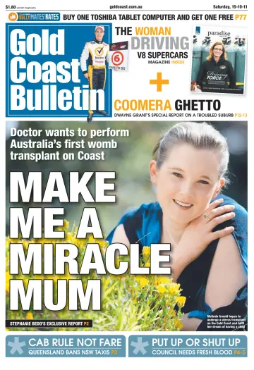 Weekend Gold Coast Bulletin - 15 Oct 2011