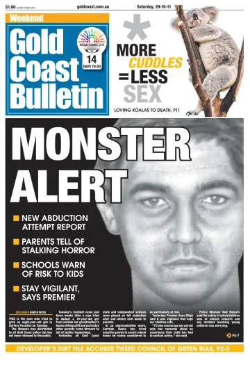 Weekend Gold Coast Bulletin - 29 Oct 2011