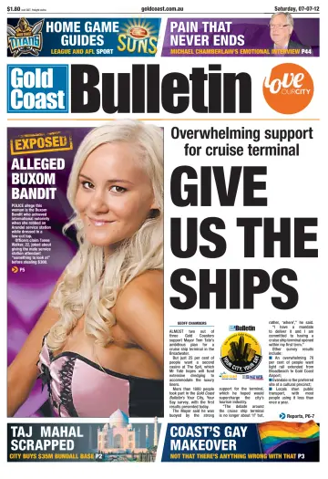 Weekend Gold Coast Bulletin - 7 Jul 2012
