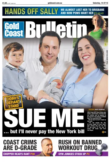 Weekend Gold Coast Bulletin - 14 Jul 2012
