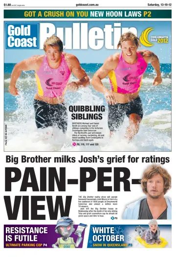 Weekend Gold Coast Bulletin - 13 Oct 2012