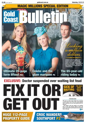 Weekend Gold Coast Bulletin - 12 Jan 2013