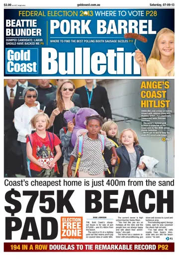 Weekend Gold Coast Bulletin - 7 Sep 2013