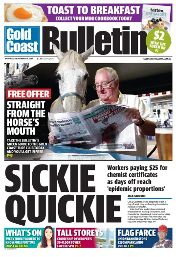 Weekend Gold Coast Bulletin - 15 Nov 2014