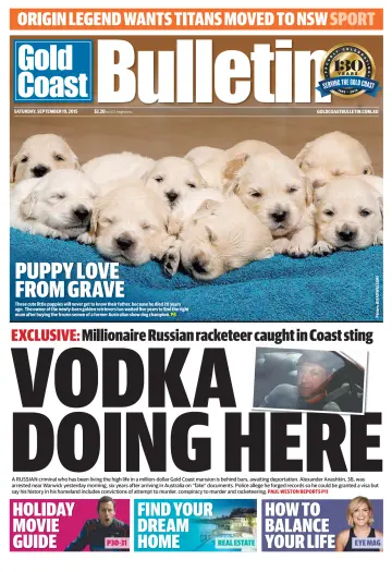Weekend Gold Coast Bulletin - 19 Sep 2015