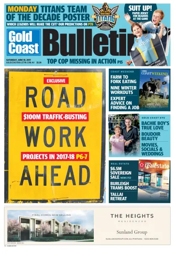 Weekend Gold Coast Bulletin - 10 Jun 2017
