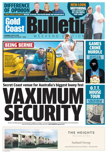 Weekend Gold Coast Bulletin - 15 Jul 2017
