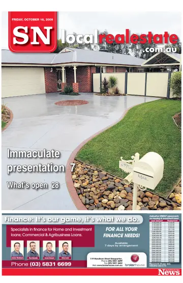 SN Local Real Estate - 16 Oct 2009