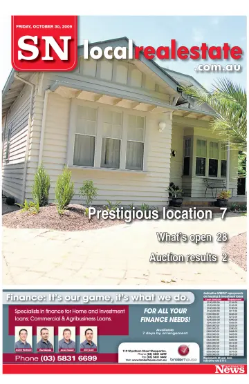 SN Local Real Estate - 30 Oct 2009