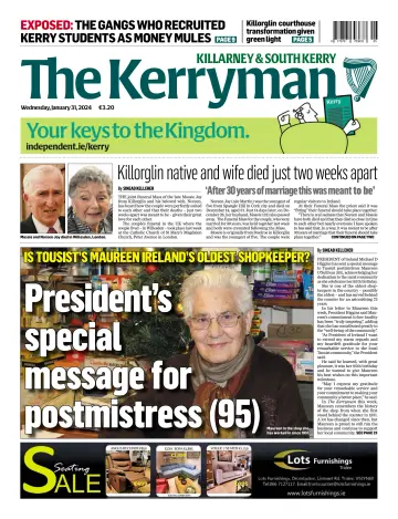 The Kerryman (South Kerry Edition) - 31 Ion 2024