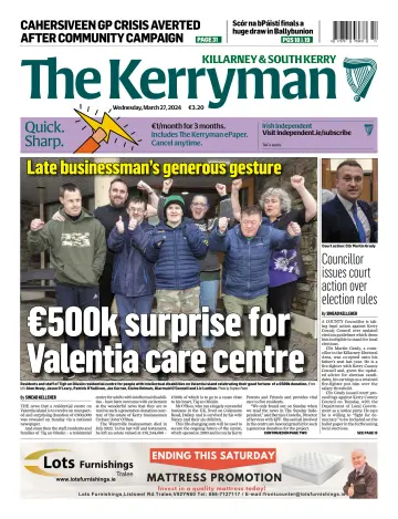 The Kerryman (South Kerry Edition) - 27 三月 2024