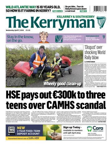 The Kerryman (South Kerry Edition) - 17 Apr 2024