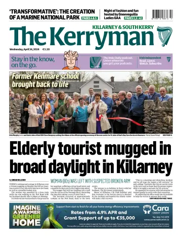The Kerryman (South Kerry Edition) - 24 Apr 2024