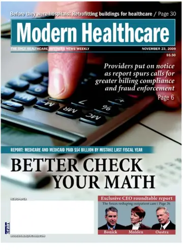 Modern Healthcare - 23 Nov 2009