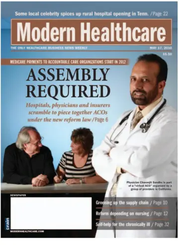 Modern Healthcare - 17 May 2010