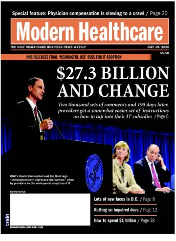 Modern Healthcare - 19 Jul 2010
