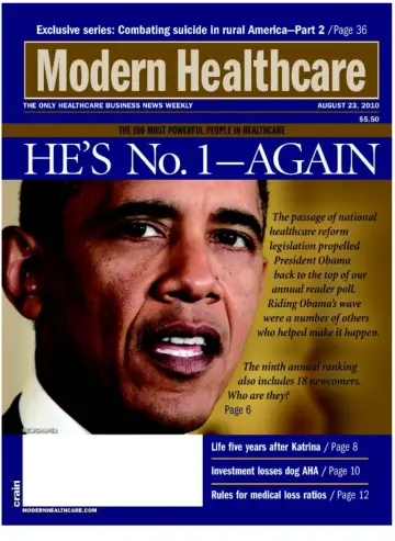 Modern Healthcare - 23 Aug 2010