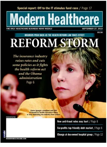 Modern Healthcare - 27 Sep 2010