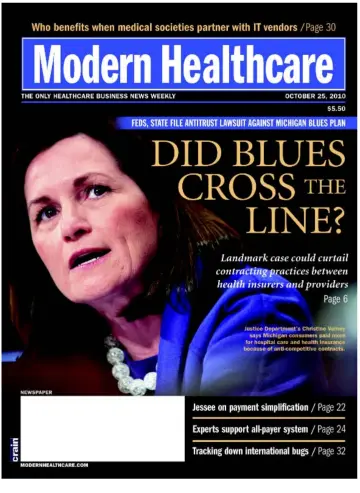 Modern Healthcare - 25 Oct 2010