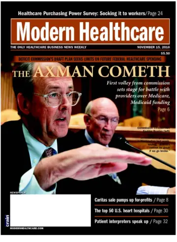 Modern Healthcare - 15 Nov 2010