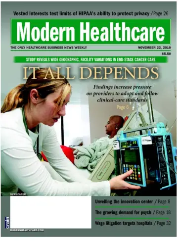 Modern Healthcare - 22 Nov 2010
