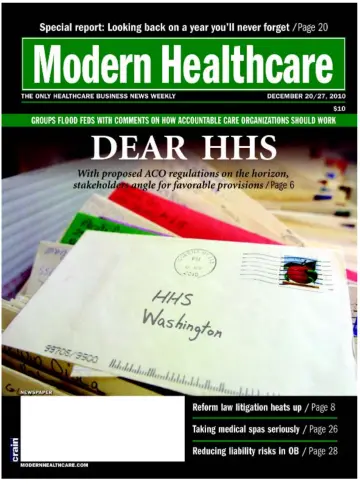 Modern Healthcare - 20 Dec 2010