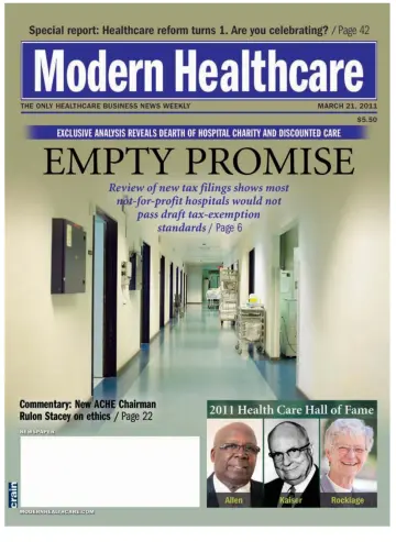 Modern Healthcare - 21 Mar 2011