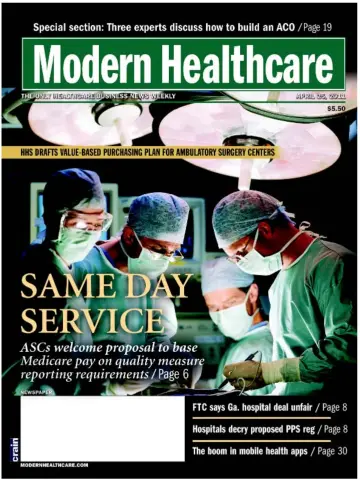 Modern Healthcare - 25 Apr 2011