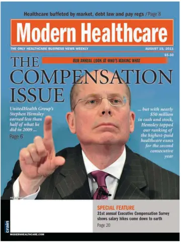 Modern Healthcare - 15 Aug 2011