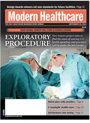 Modern Healthcare - 26 Sep 2011
