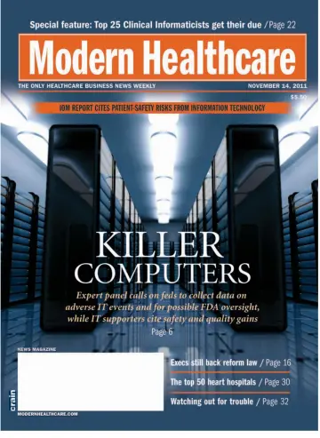 Modern Healthcare - 14 Nov 2011